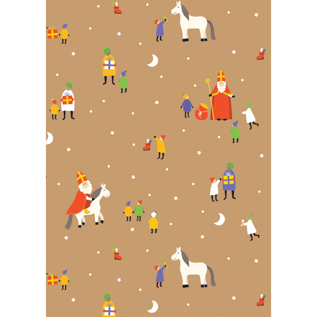 Cadeaupapier Sintmagie