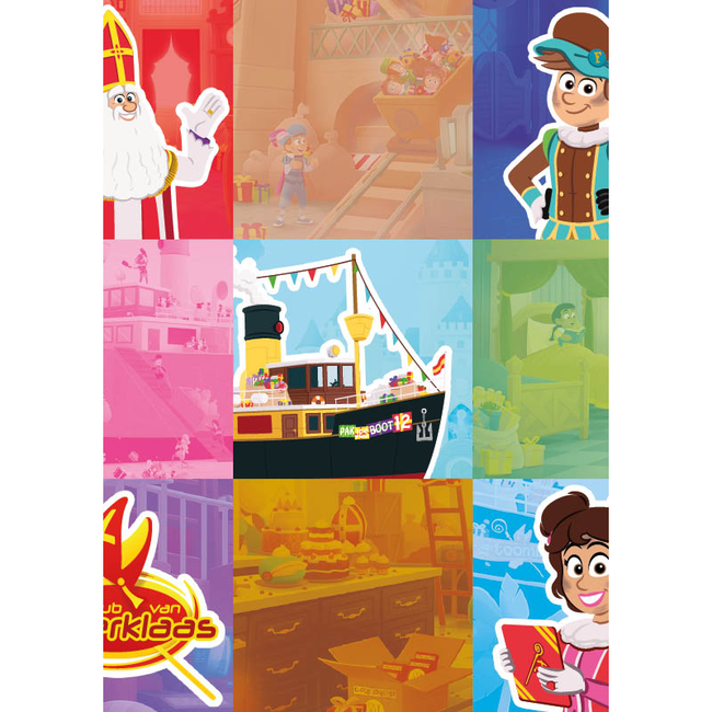Cadeaupapier Sinterklaasfeest