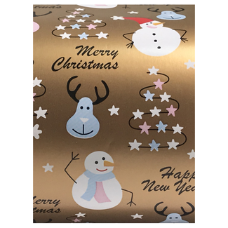 Cadeaupapier Cute Snowman