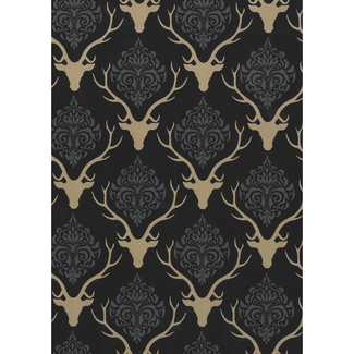 Cadeaupapier Dear Zwart