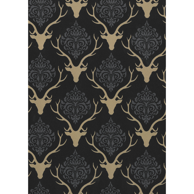 Cadeaupapier Dear Zwart