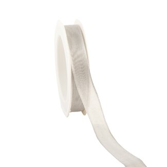 Organza Lint Shiny Zilver