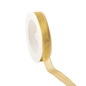 Organza Lint Shiny Goud