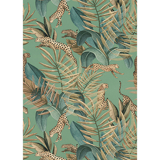 Cadeaupapier Sri Lanka Groen