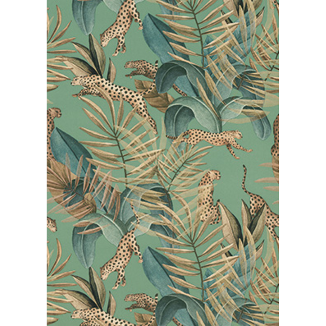 Cadeaupapier Sri Lanka Groen