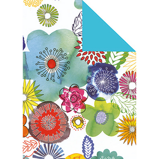 Cadeaupapier Napoli/Vollton Turquoise