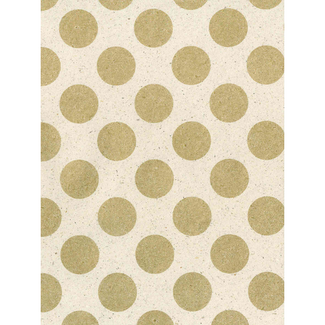 Cadeaupapier Big Dots Beige
