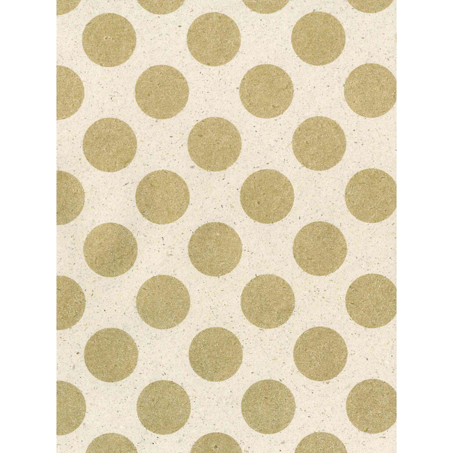 Cadeaupapier Big Dots Beige