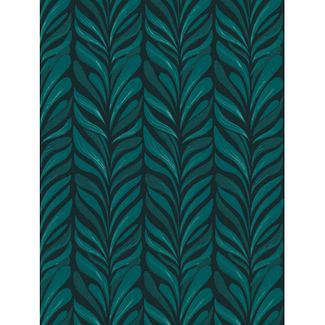 Cadeaupapier Organic Feather Groen