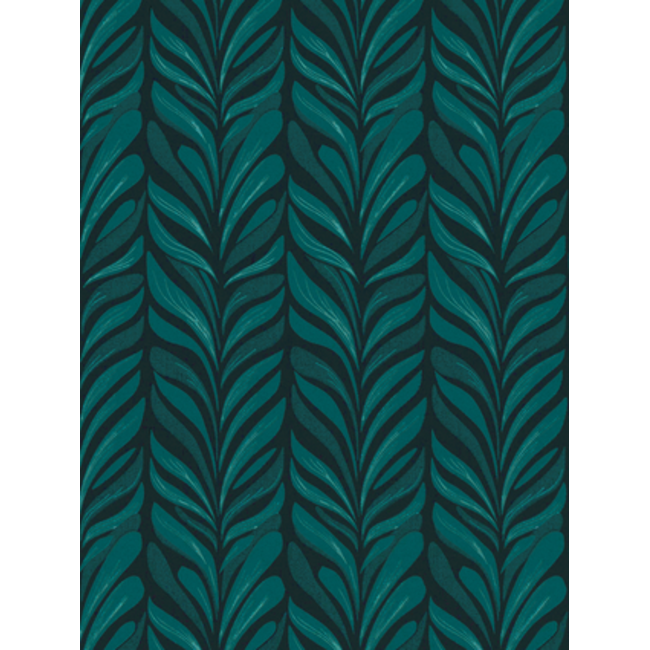 Cadeaupapier Organic Feather Groen