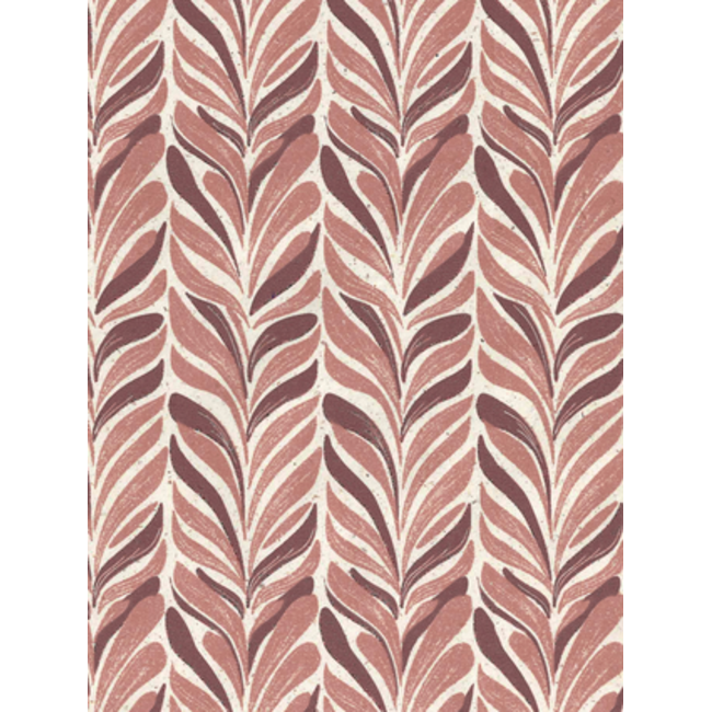 Cadeaupapier Organic Feather Roze