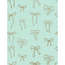 Cadeaupapier Bow Pattern Mint