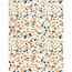 Cadeaupapier Terrazzo Bruin