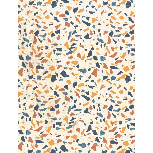 Cadeaupapier Terrazzo Bruin