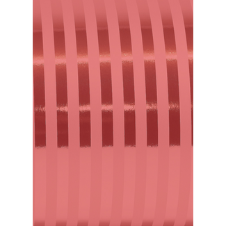 Cadeaupapier Striped Rood