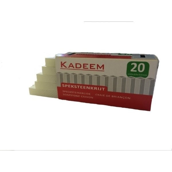 Kadeem Specksteinkreide 100x10x10mm (in Dose zu 20 stück)