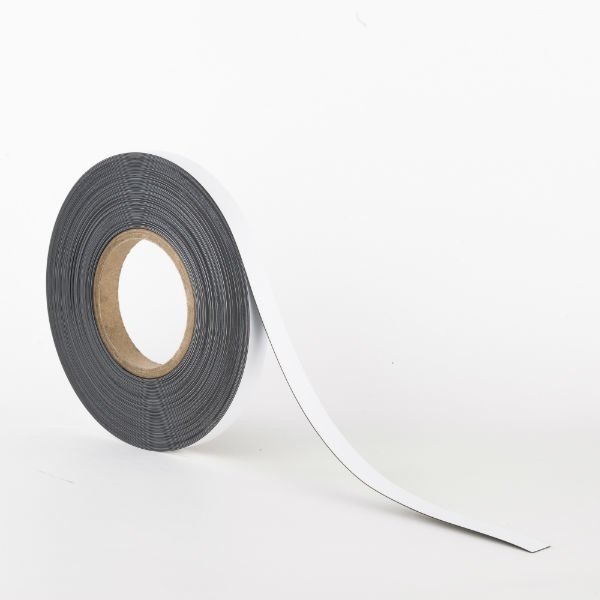 Inwell Inwell Magnetband 15 mm mit Whiteboard - Oberfläche, trocken abwischbar