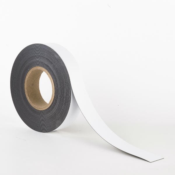 Inwell Inwell Magneetband met Whiteboardcoating 35 mm, droog uitwisbaar