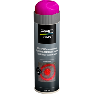 Pro-Paint Kreidespray Fluoreszierend Pink 500 ml