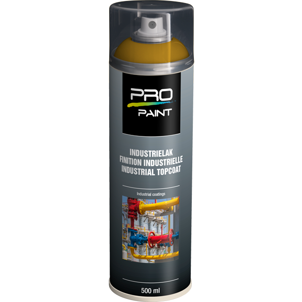 Pro-Paint Industrielak deklaag goudgeel HG (Ral 1004)