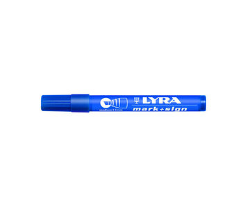 Lyra Mark + Sign marker 2-6 mm Blauw