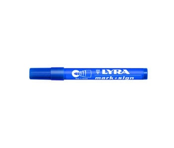 Lyra Mark + Sign marker 1-4mm Blau
