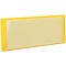 Inwell Inwell magnetische Etikettenhalter gelb 30 x 100 mm - 100 Stück