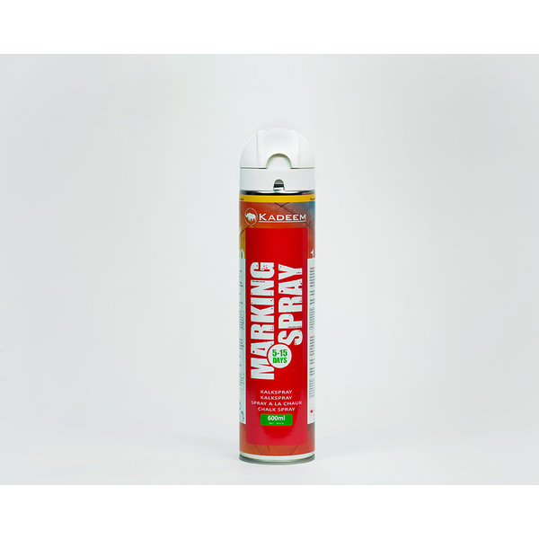 Kadeem Kadeem Marking Spray Wit (tijdelijk markering) Krijtspray 600ml 360º