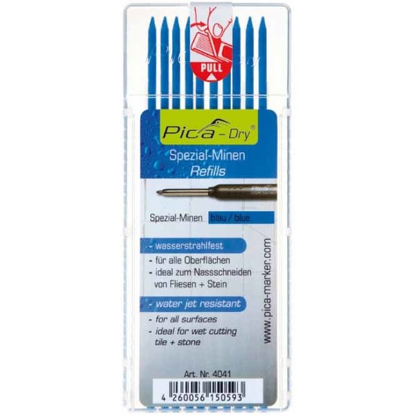 Pica Pica Dry 4041 Navulling Blauw Waterbestendig