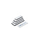 Inwell Inwell Magnetische Etiketten 30 mm Wit, 100 Stuks