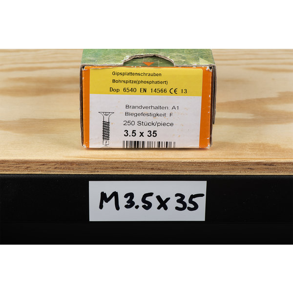 Inwell Inwell magnetische Etiketten 30 mm weiß für Regale und Whiteboards