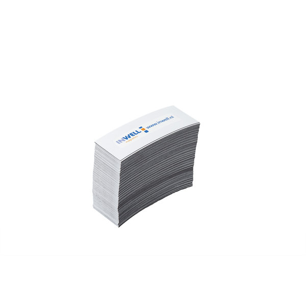 Inwell Inwell Magnetische Etiketten 35 mm Wit, 100 Stuks
