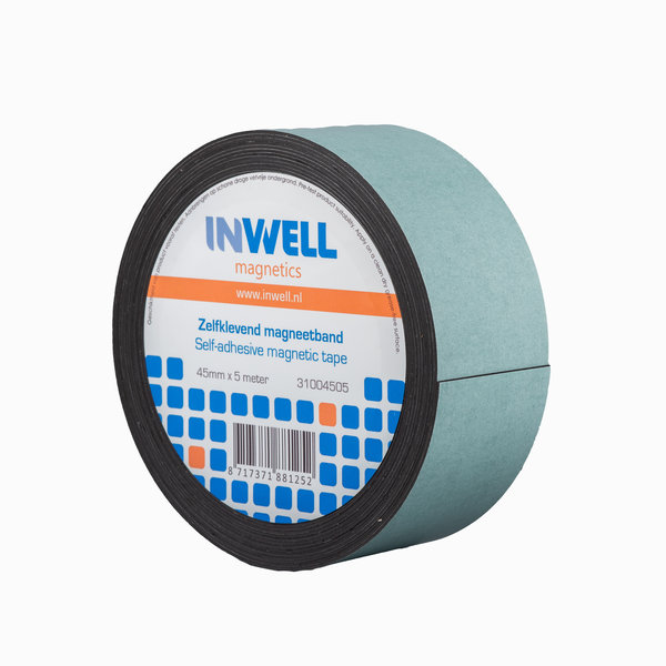 Inwell Selbstklebendes Magnetband 45 mm auf Rol