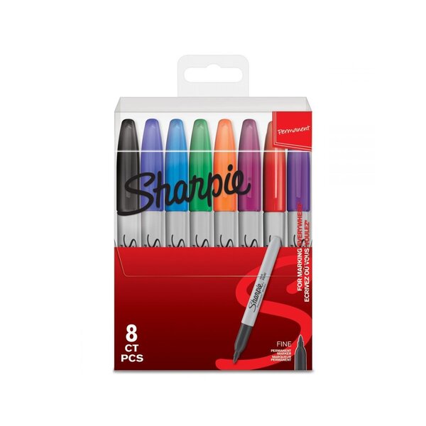 Sharpie Fine Point Marker 8 Farben 1mm