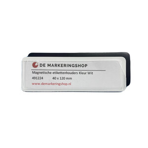 Magnetische Etikettenhalter 40 x 120 mm - Copy