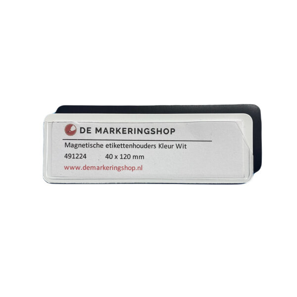 Inwell Magnetische Etikettenhalter 40 x 120 mm - Copy