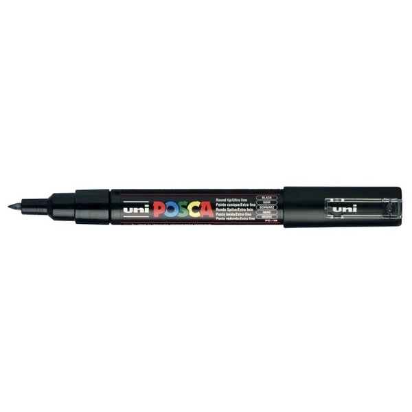 Posca POSCA PC-1MC Schwarz extra feiner Lackmarker 0,7-1 mm