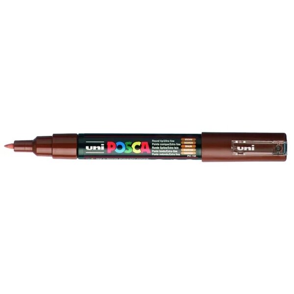 Posca Posca PC-1MC-0.7-1 mm Extra Fine Tip Bruin