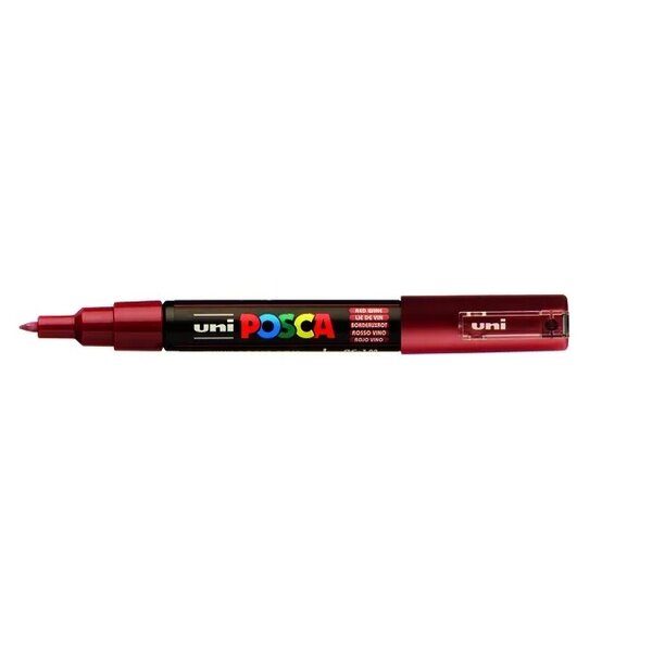 Posca Posca PC-1MC-0.7-1 mm Extra Fine Tip Wijnrood