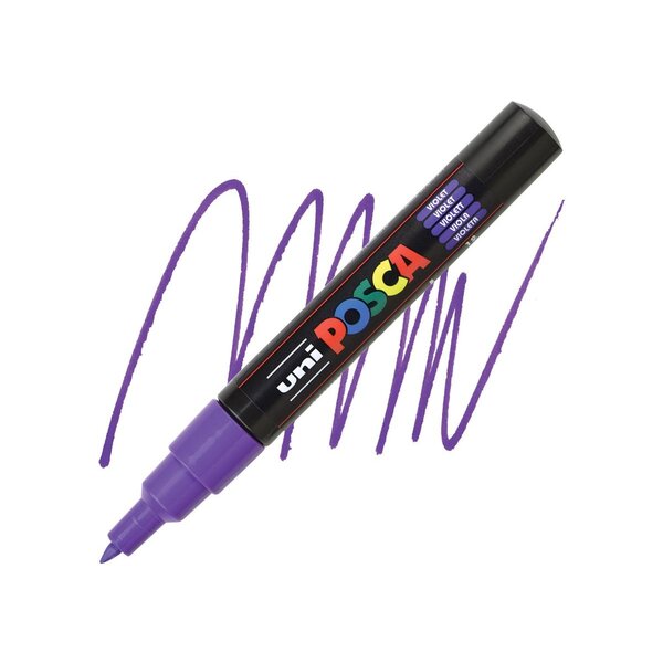 Posca Posca PC-1MC-0.7-1 mm Extra Fine Tip Lila