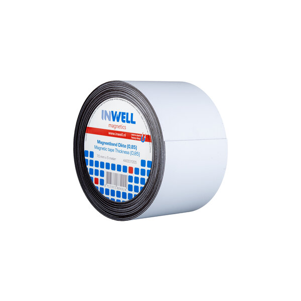 Inwell Inwell magneetband 70 mm dikte 0,85mm op rol