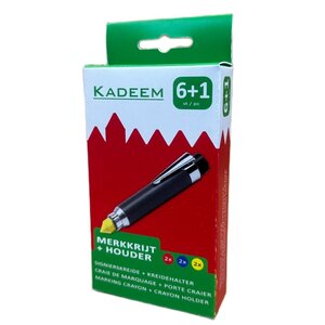 Kadeem Markierkreide 6 Stück inkl. Kreidehalter