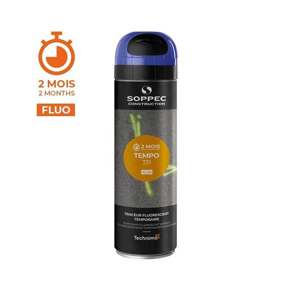 Soppec Soppec Tempo TP fluoreszierendes temporäres Markierspray 500 ml