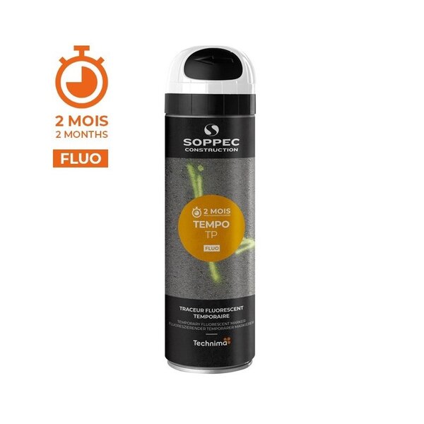 Soppec Soppec Tempo TP fluoreszierendes temporäres Markierspray 500 ml