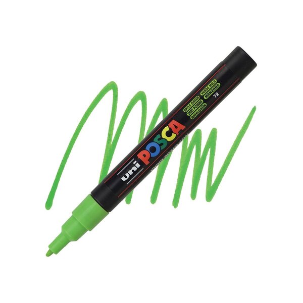 Posca POSCA PC-1MC Appel Groen extra fijne verfstift 0,7-1 mm