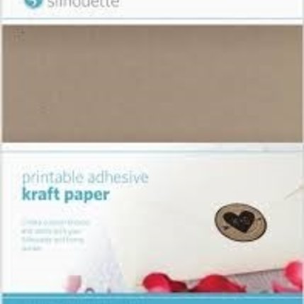 Silhouette Silhouette Printbaar zelfklevend kraft papier