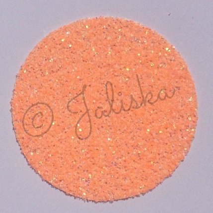 Glitterfolie fluor oranje