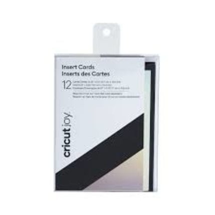Cricut Cricut Insert Cards Medium Black/Silver Holographic R20| 2008045