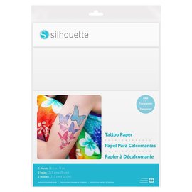 Silhouette printbaar tatoeage papier