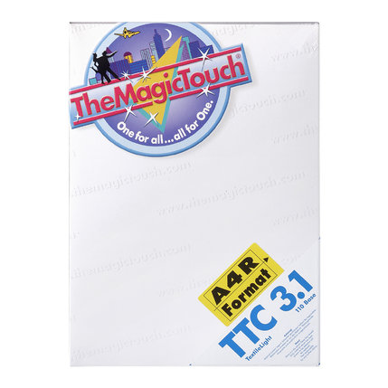 TheMagicTouch TTC 3.1 A4R Transferpapier- wit en licht textiel (25 st)